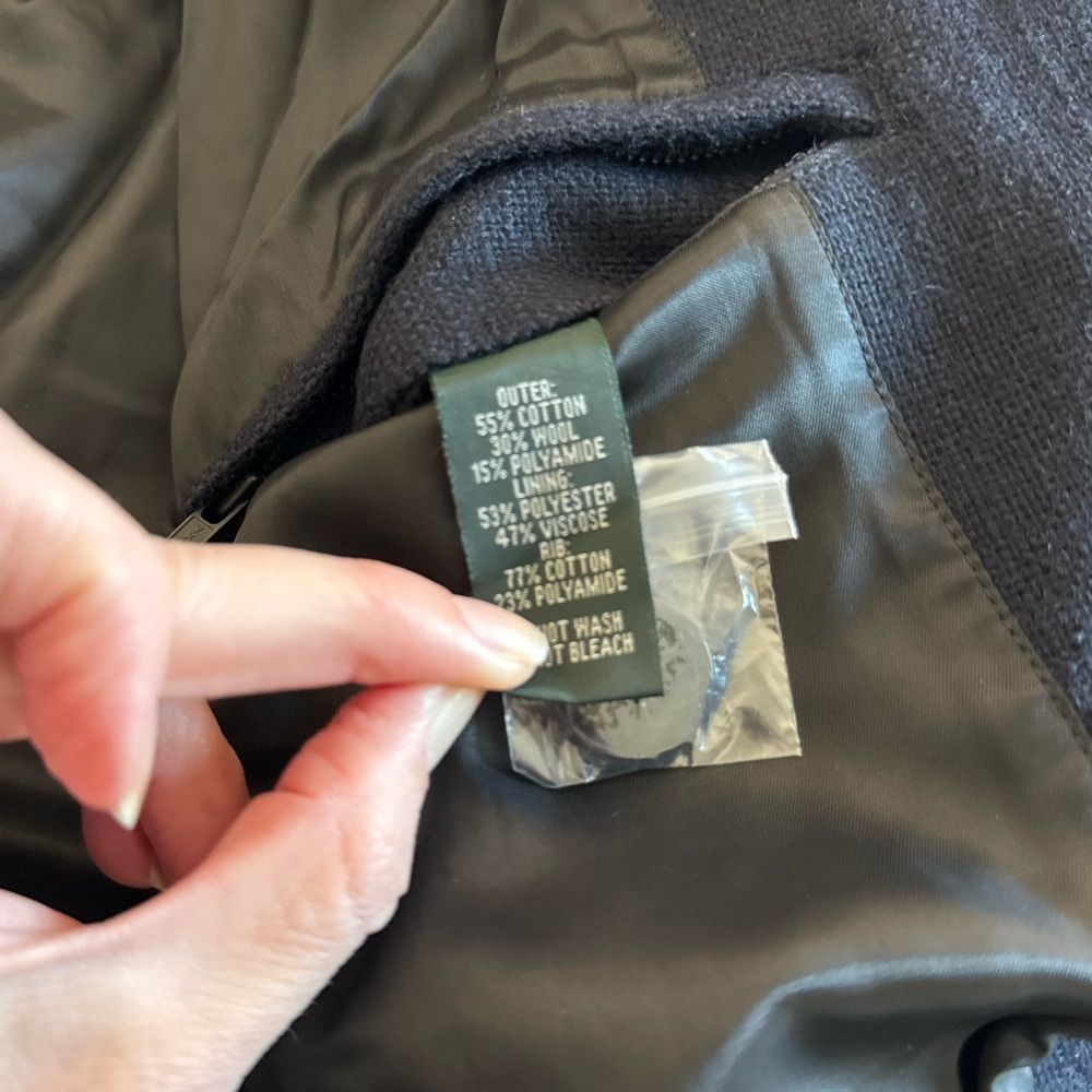 Rodd & Gunn Navy Wallingford Collar Bomber Jacket - Picture 11 of 12